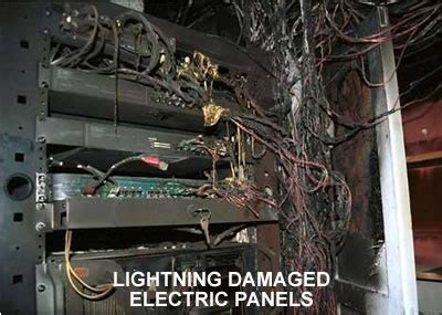 lightning damage to electronic systems